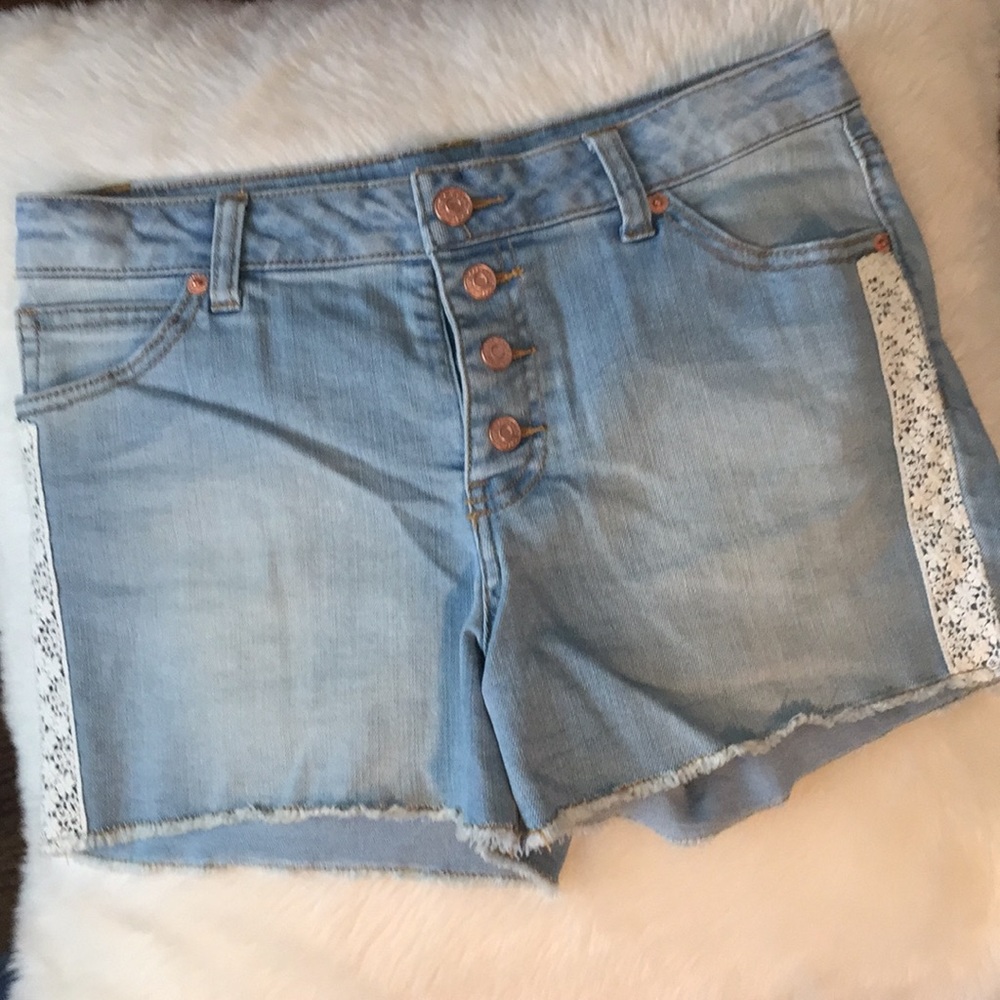 Girls denim shorts